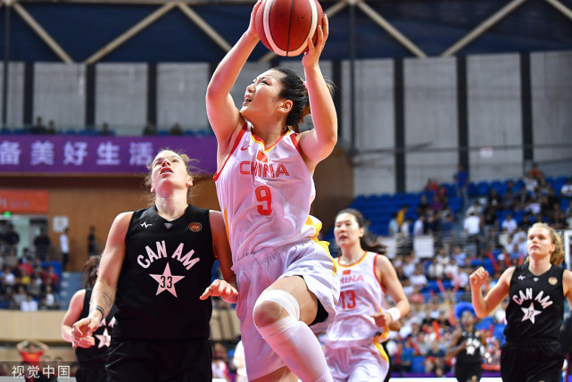  中国女篮热身赛，轻取韩国迎三连胜